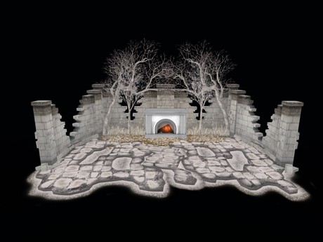Second Life Marketplace - MC White Christmas Dream Enclosed Garden